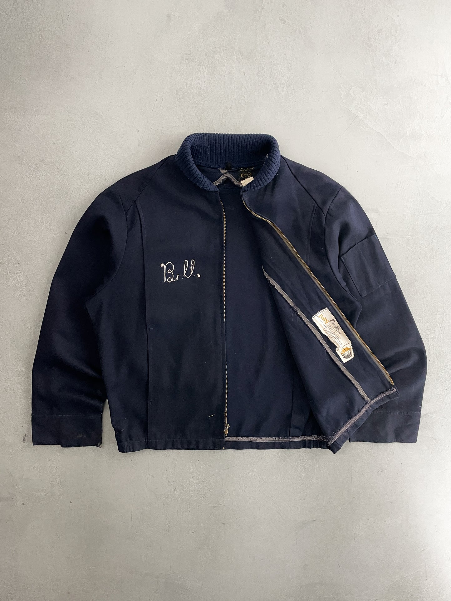 1960's Bill's Embroidered Mechanic Jacket [M]