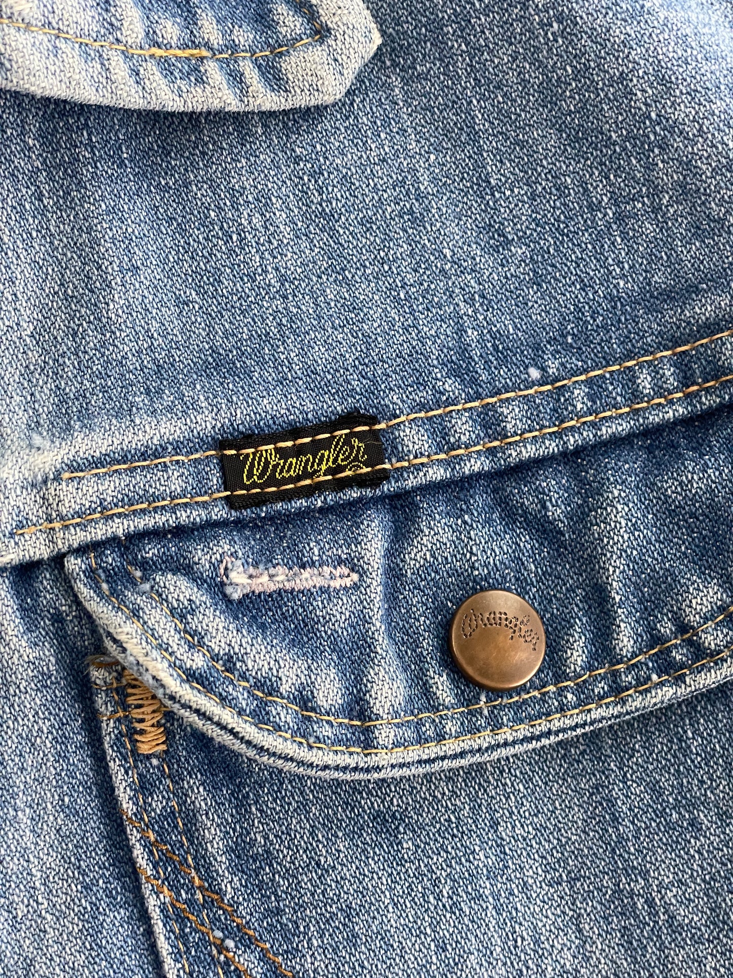 Made in USA Wrangler Denim Jacket [L/XL]