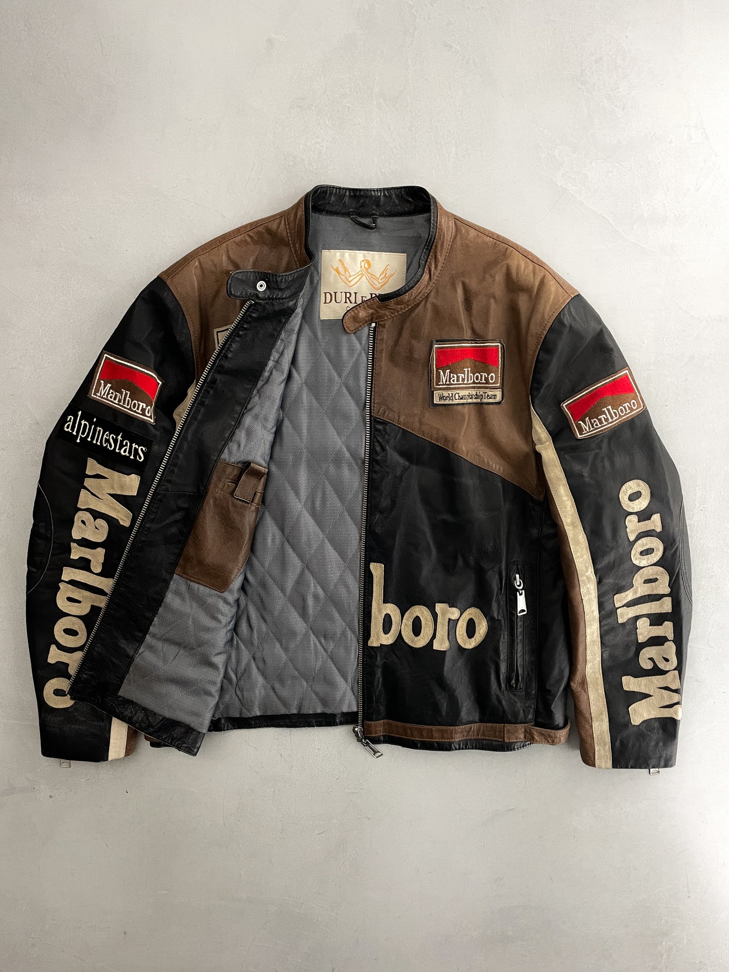 Marlboro Leather Racing Jacket [XL]