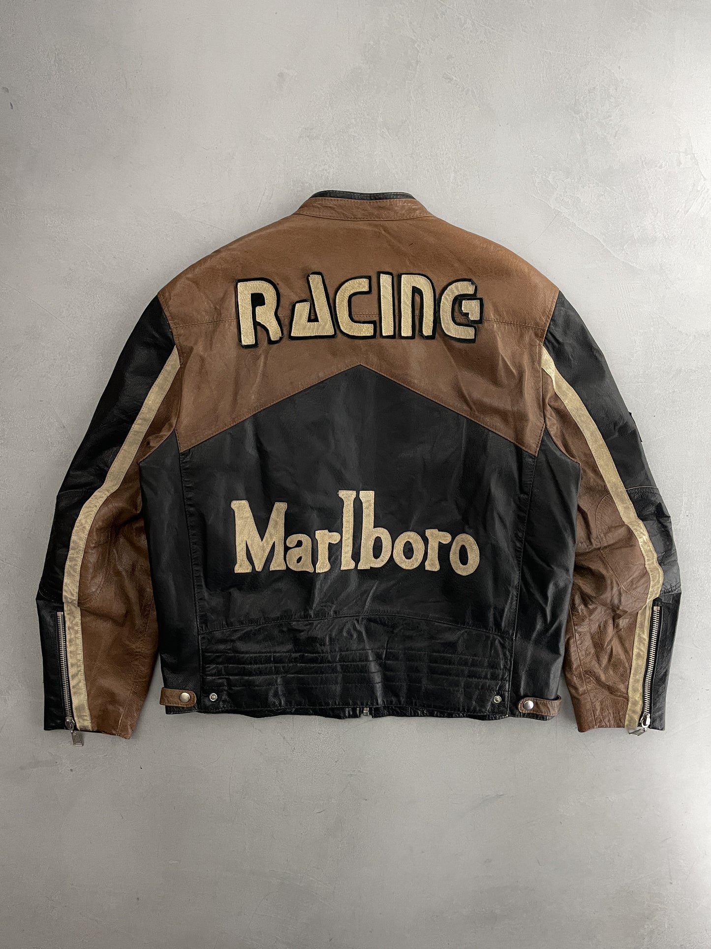 Marlboro Leather Racing Jacket [XL]