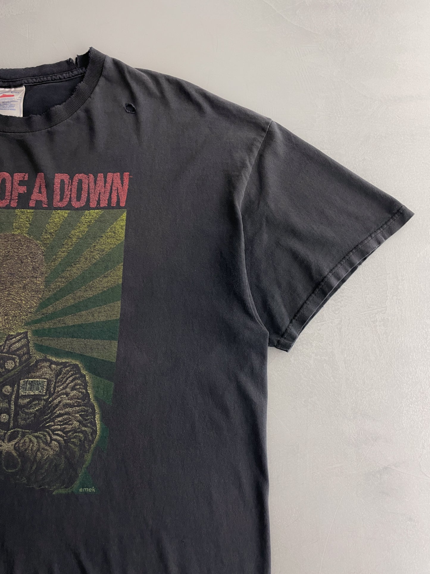 Thrashed System Of A Down Tee [XXL]