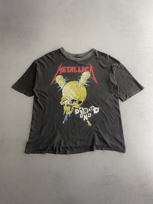 '87 Metallica Pushead Damage Inc. Tee [XL]