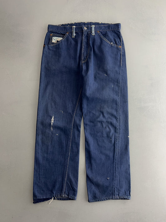 60's Montgomery Ward 101 Denim Work Pants [32"]