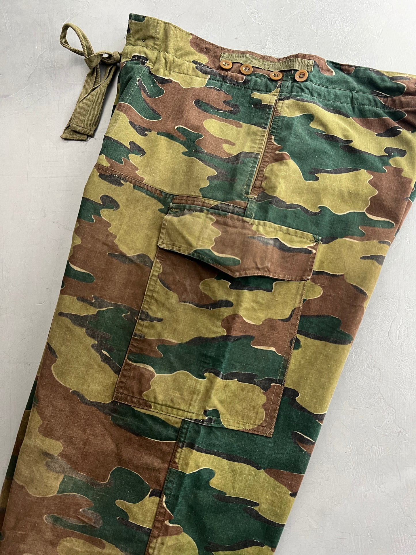 50's Belgian Military Camo Pants [36"]