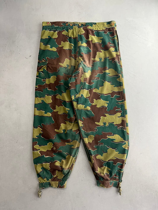50's Belgian Military Camo Pants [40"]