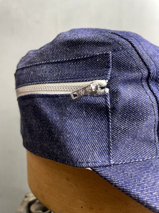 Deadstock Denim Pocket Cap