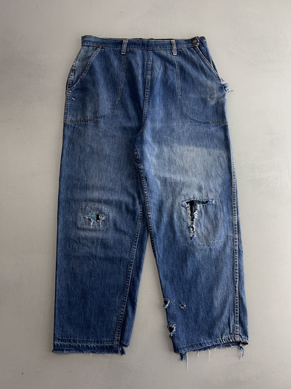 50's Pyke Side-Zip Jeans [34"]