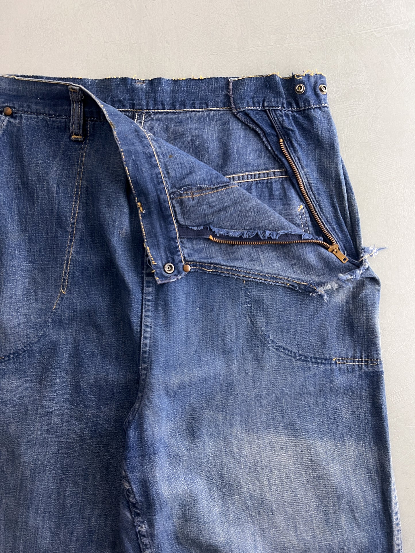 50's Pyke Side-Zip Jeans [34"]