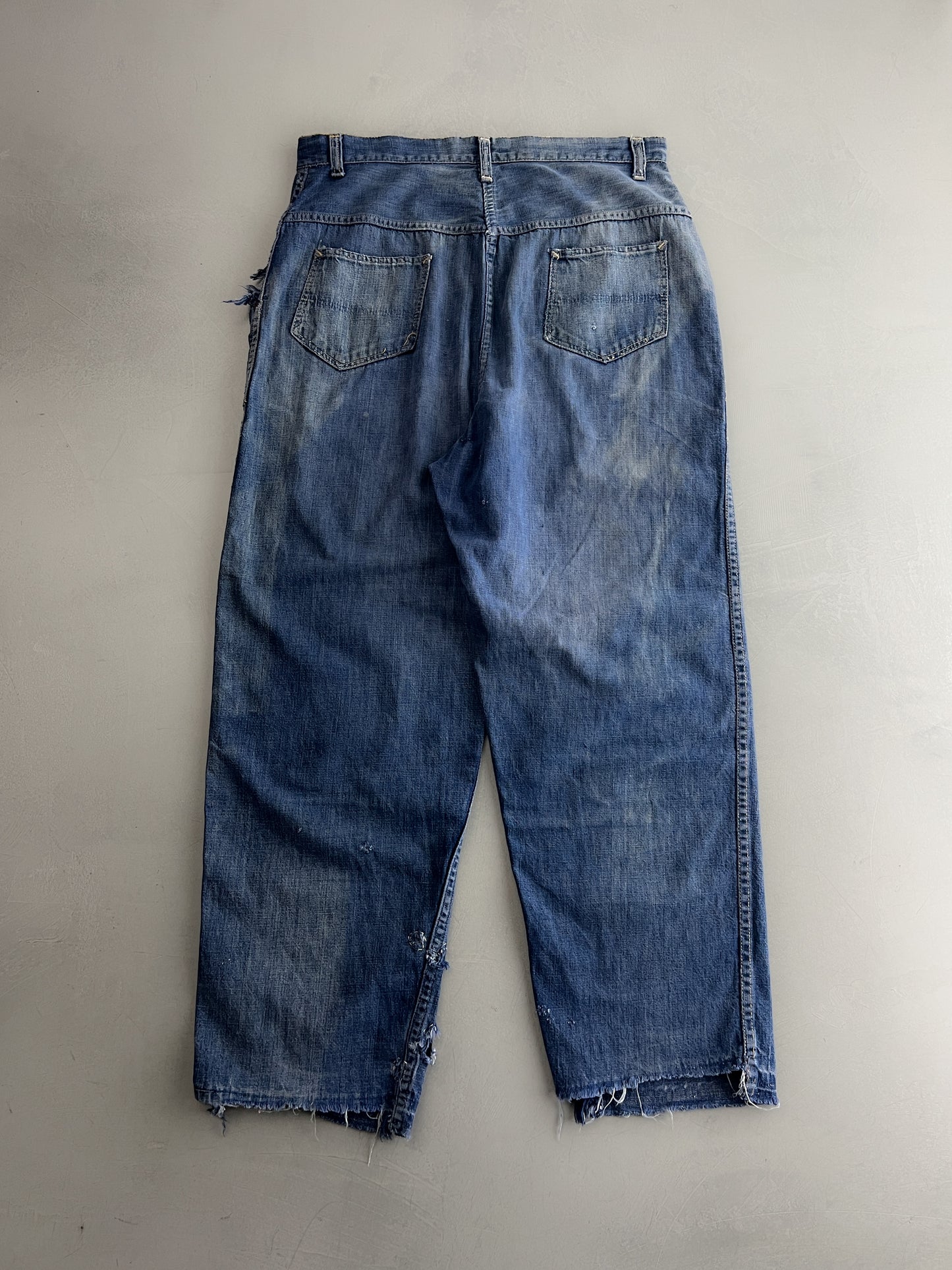 50's Pyke Side-Zip Jeans [34"]