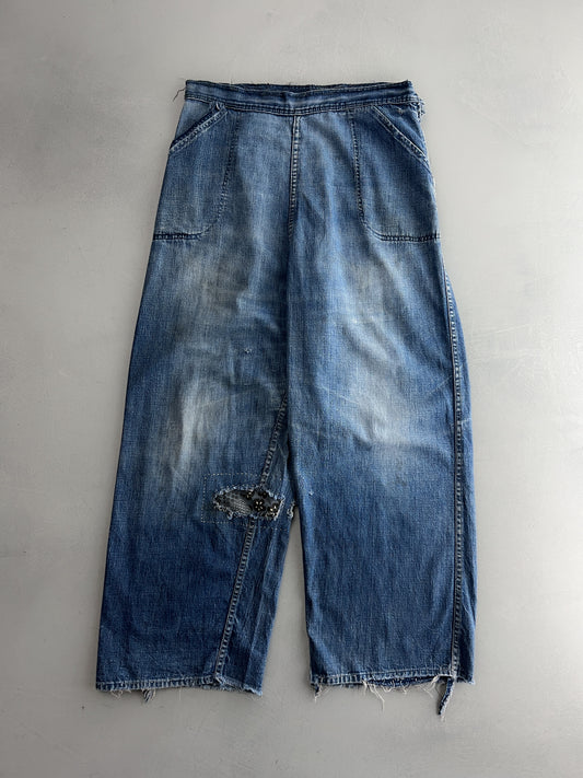 50's Pyke Side-Zip Jeans [34"]