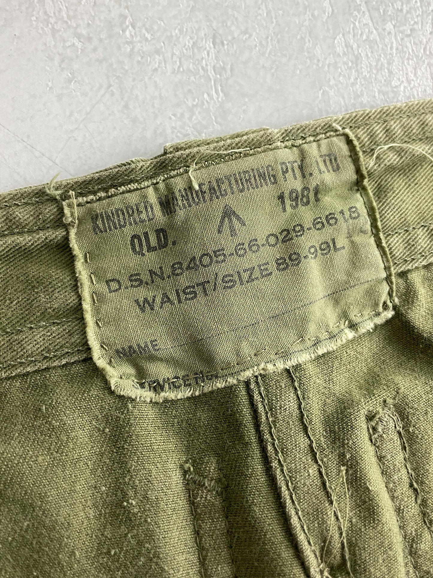 Aus Army Cargo Pants [30"]