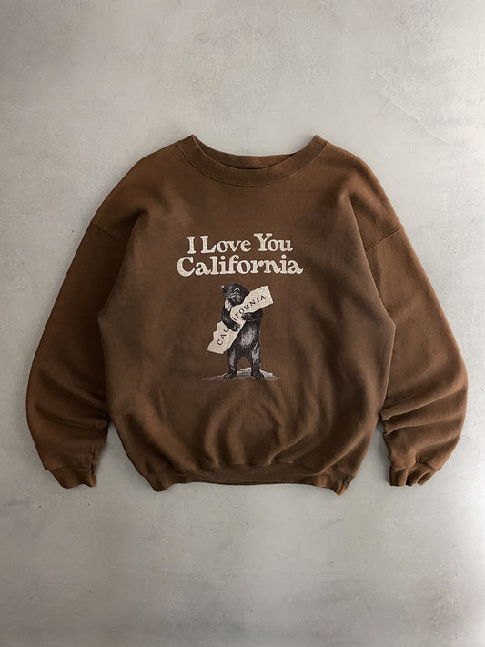 I Love You California Sweatshirt [L]