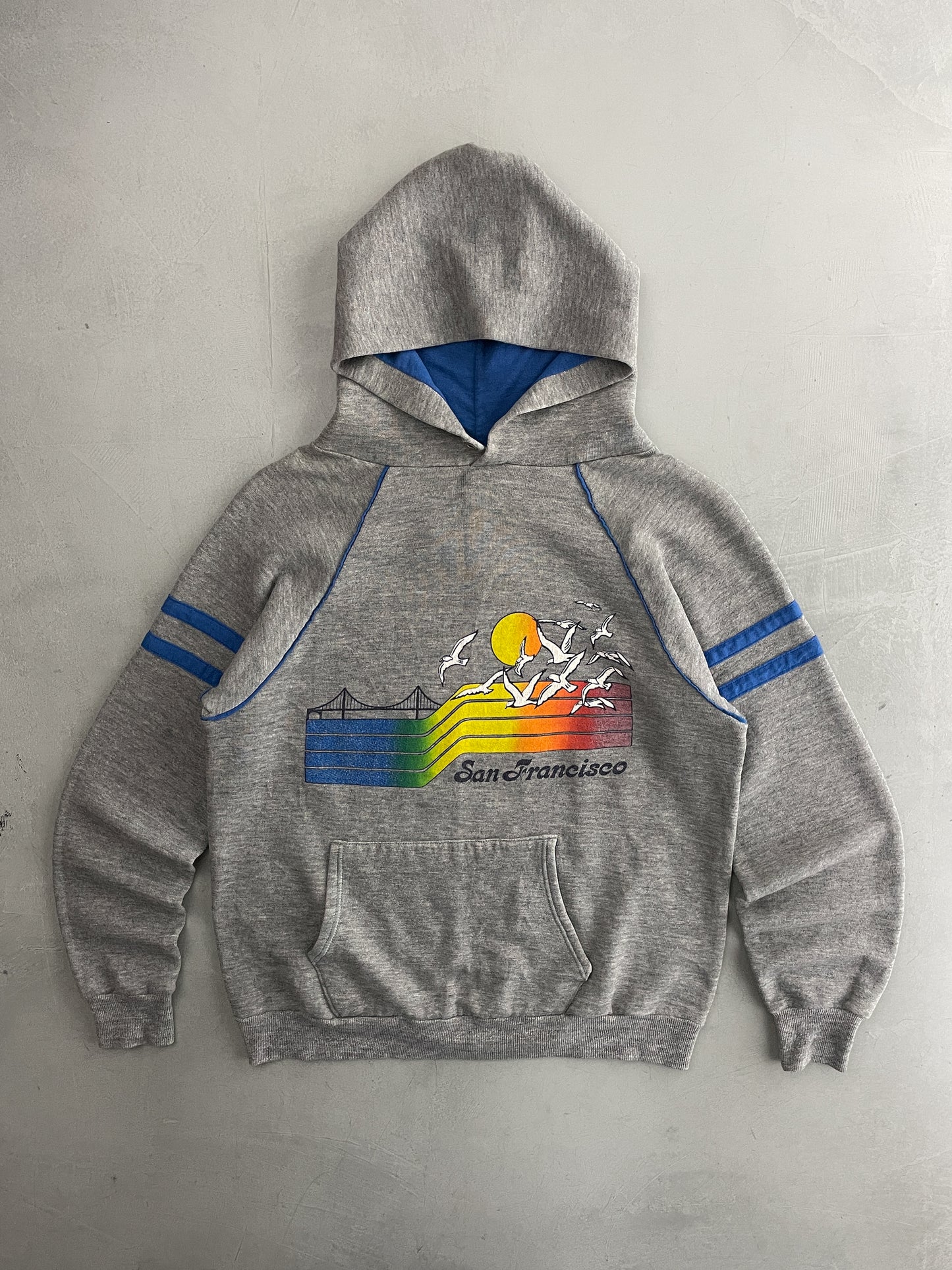 1970's San Francisco Hoodie [S/M]