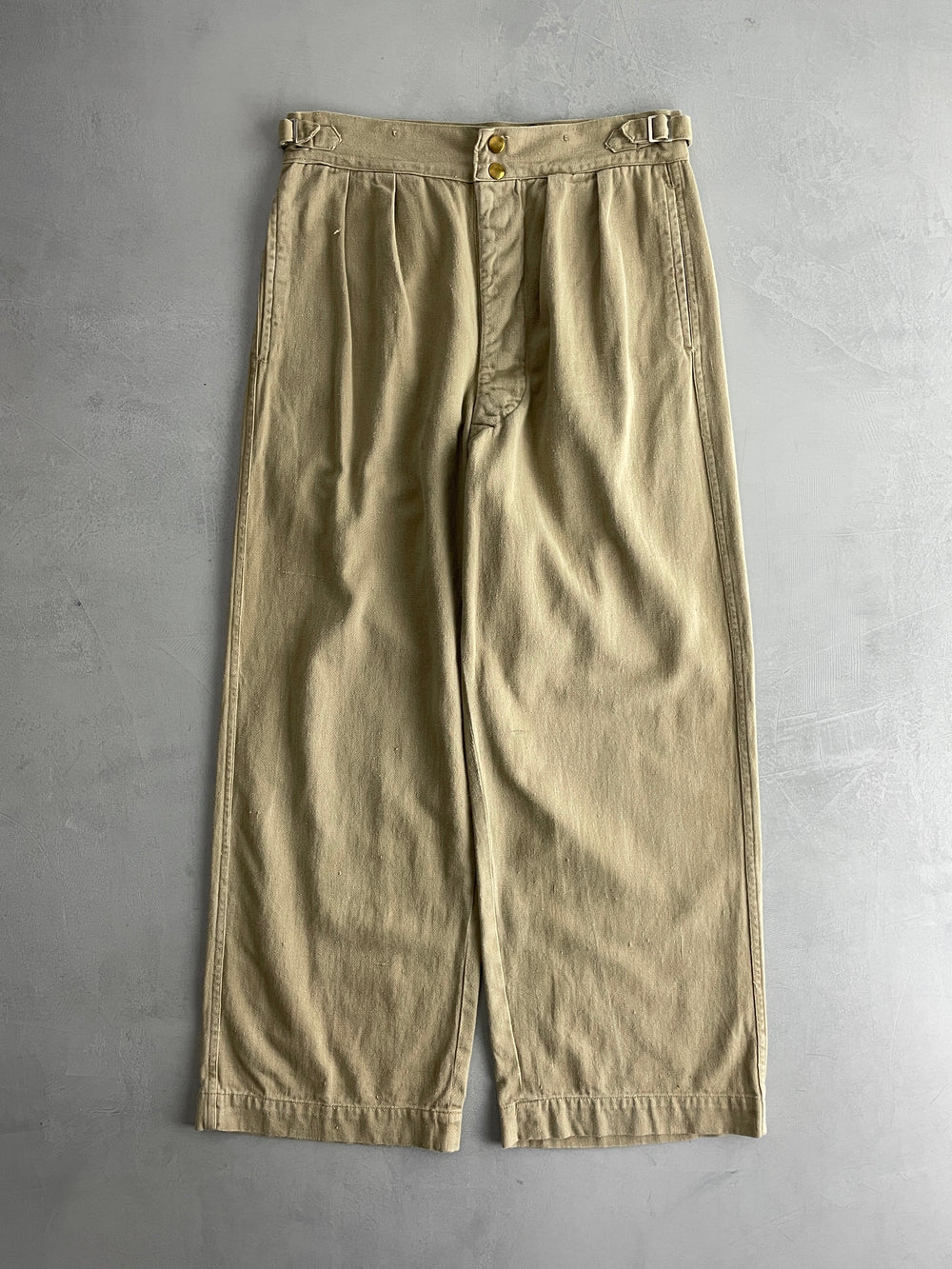 50's Aus Military Press Stud Pants [30"]