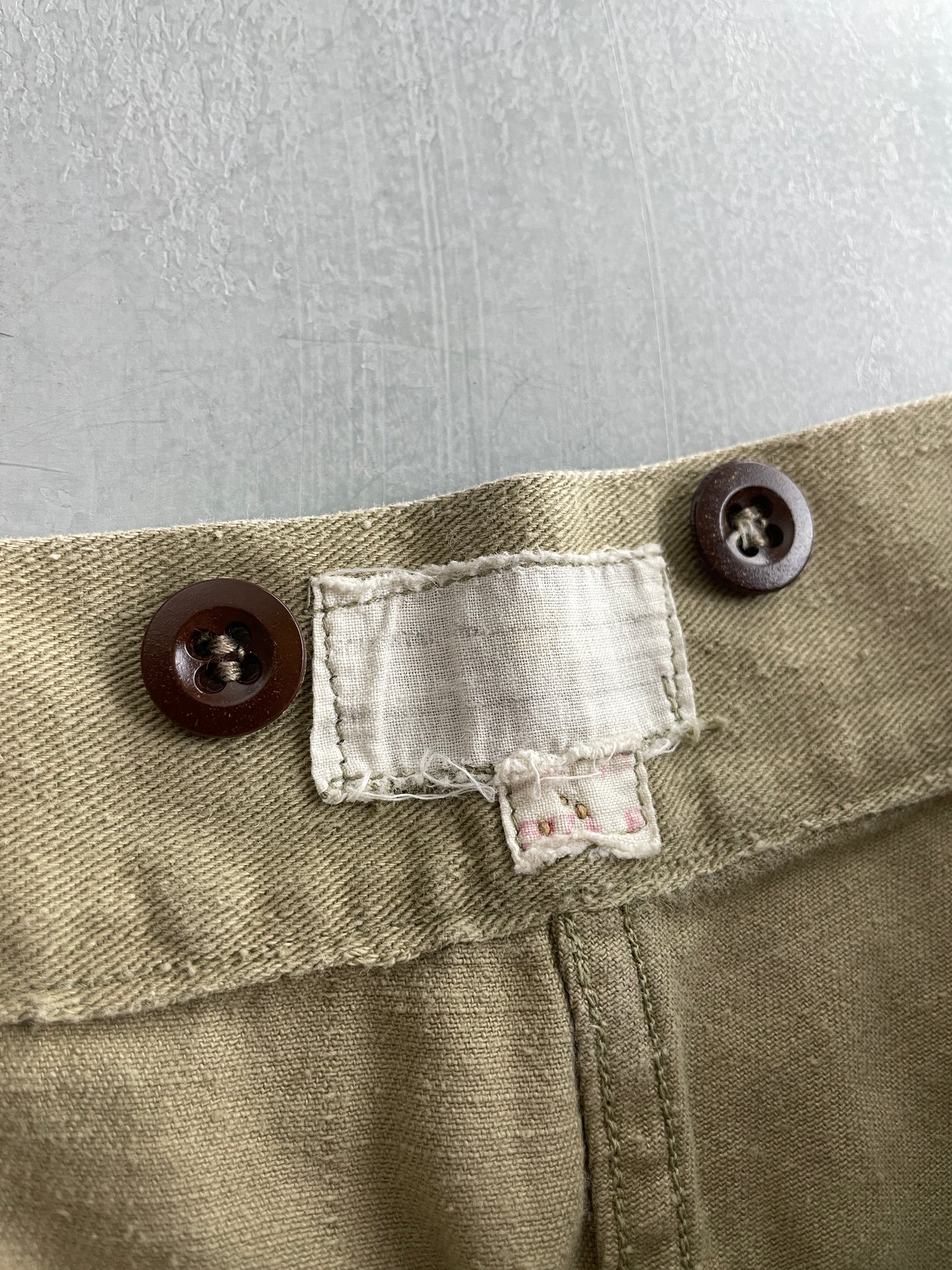 50's Aus Military Press Stud Pants [30"]