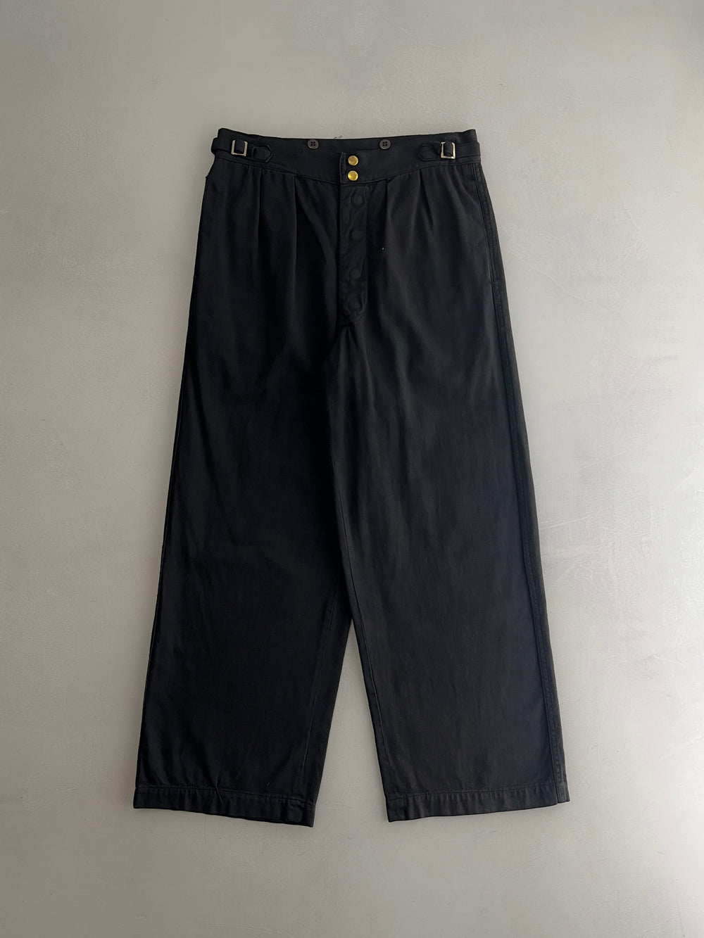 Overdyed 50's Aus Military Press Stud Pants [32"]