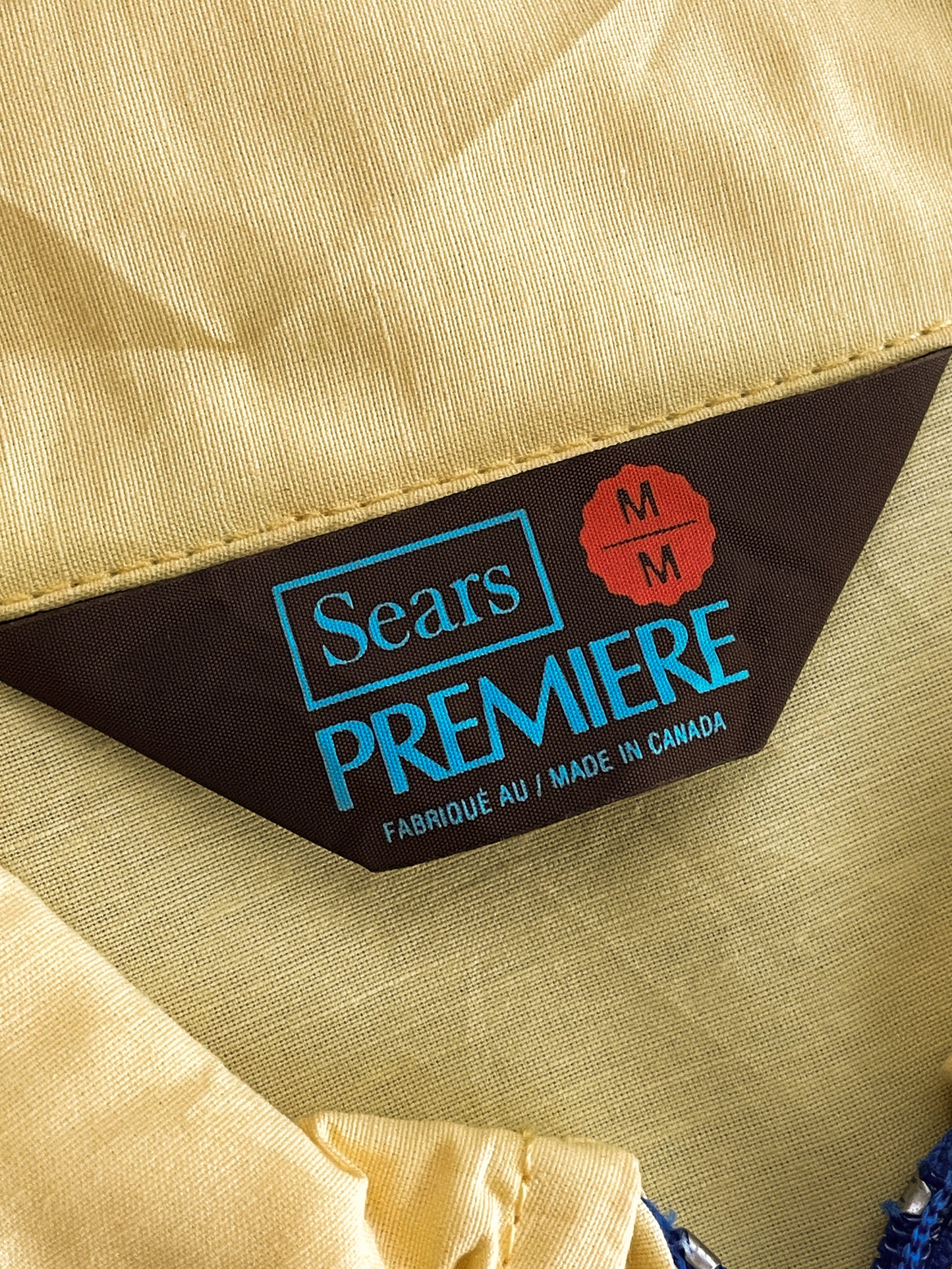 1970's Sears Short Sleeve Zip Shirt [M]