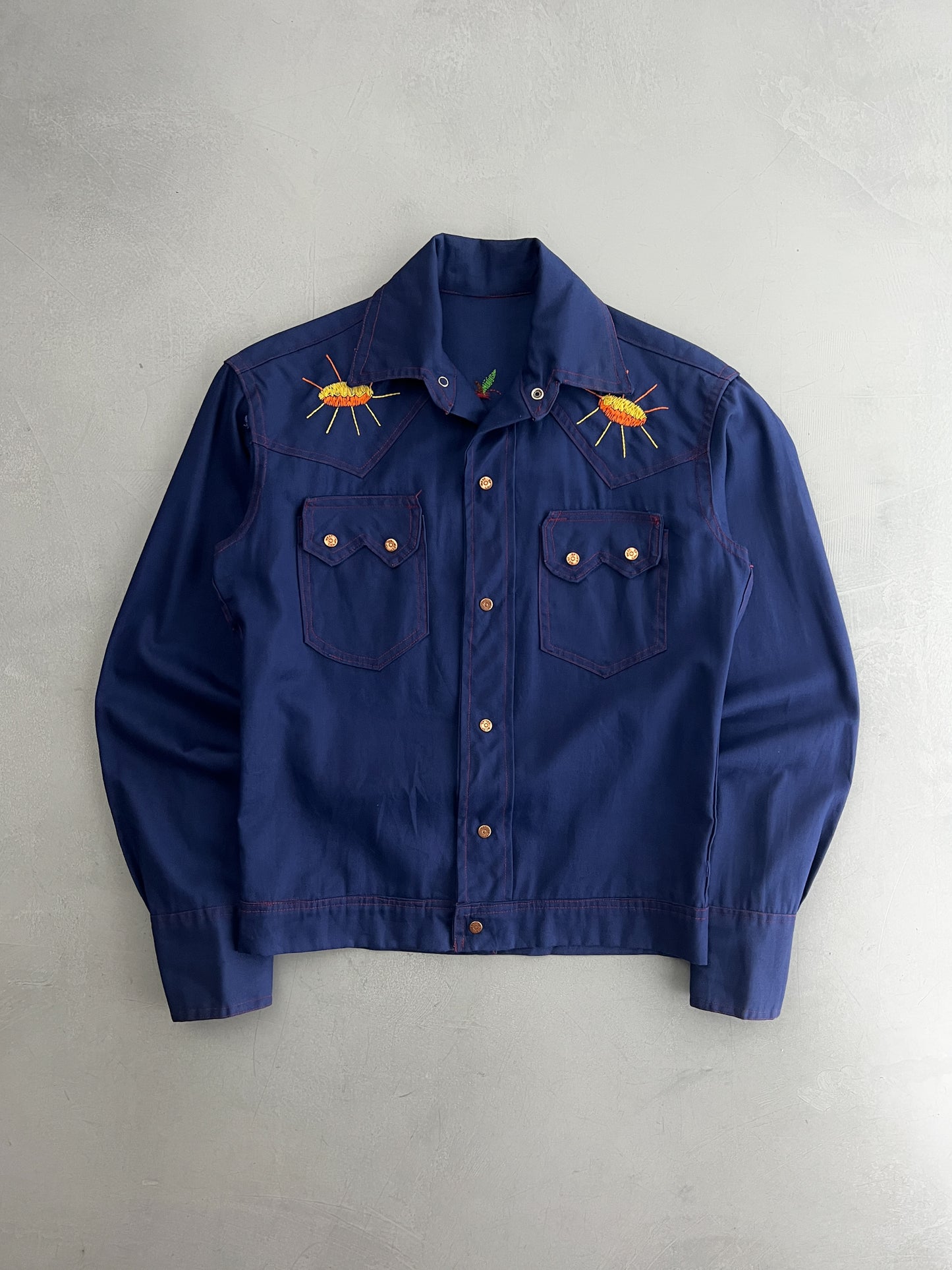 Embroidered Western Shirt [S]