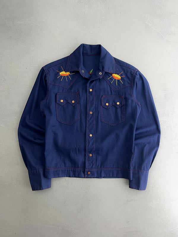 Embroidered Western Shirt [S]