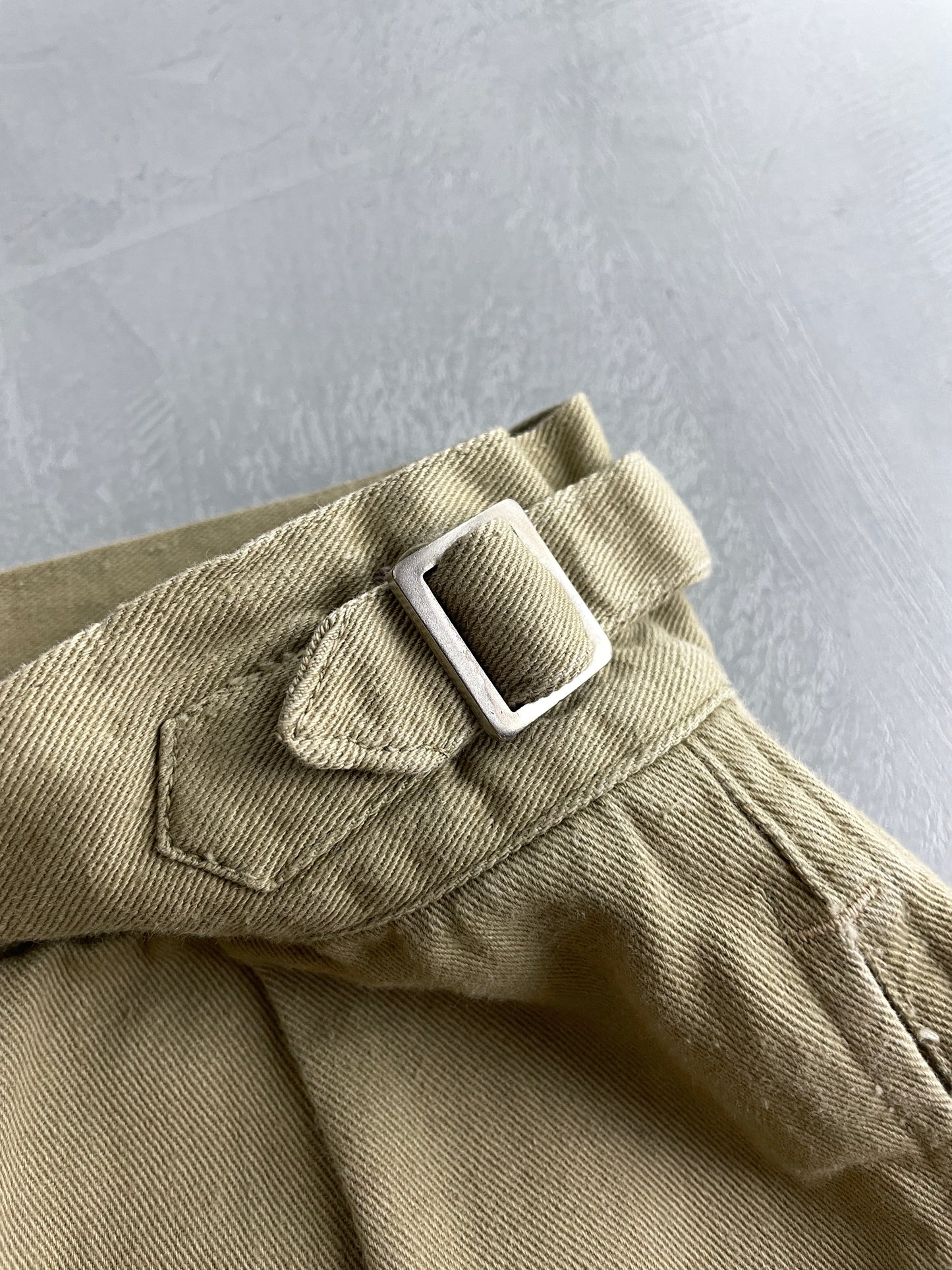 50's Aus Military Press Stud Pants [30"]