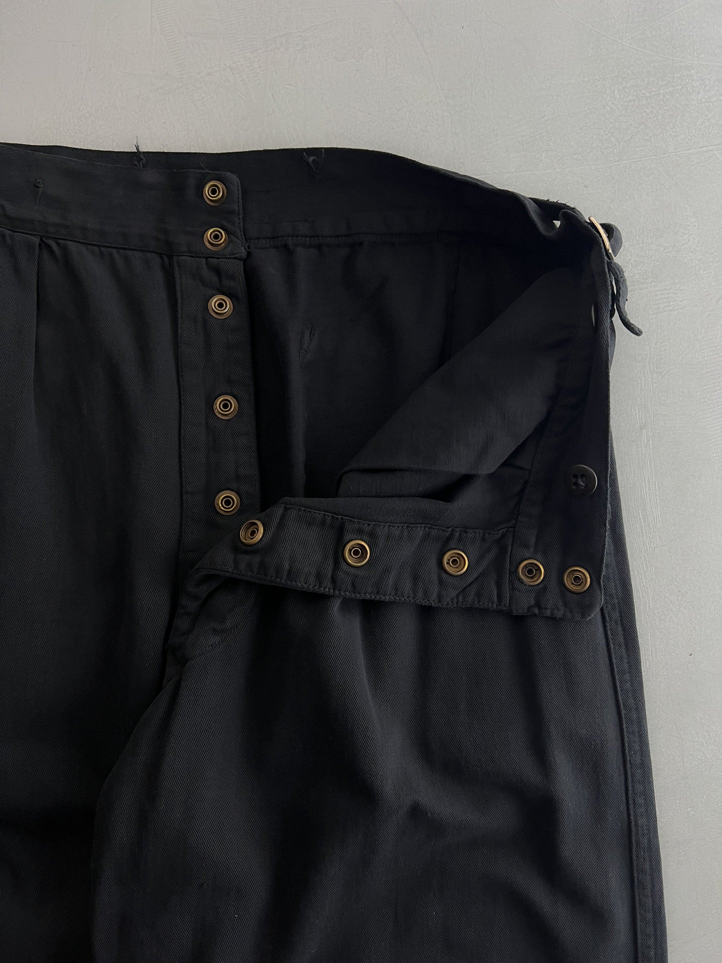 Overdyed 50's Aus Military Press Stud Pants [34"]