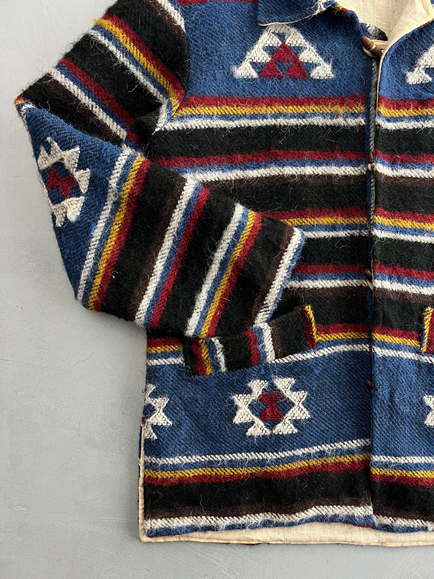Handmade Wool Aztec Jacket [M]