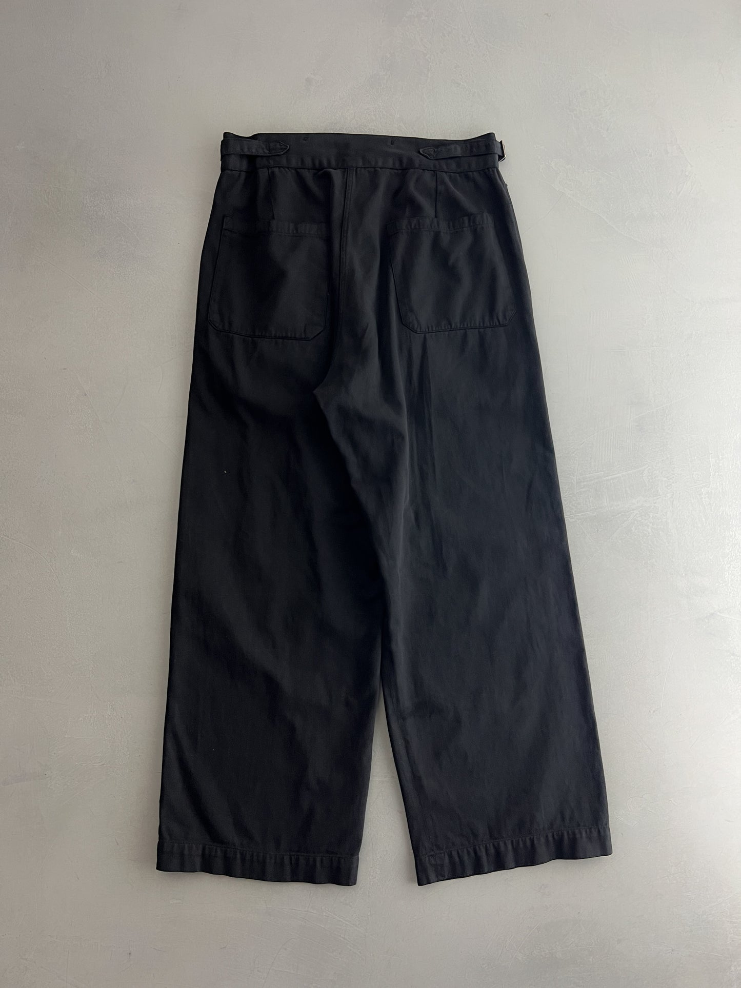 Overdyed 50's Aus Military Press Stud Pants [30"]