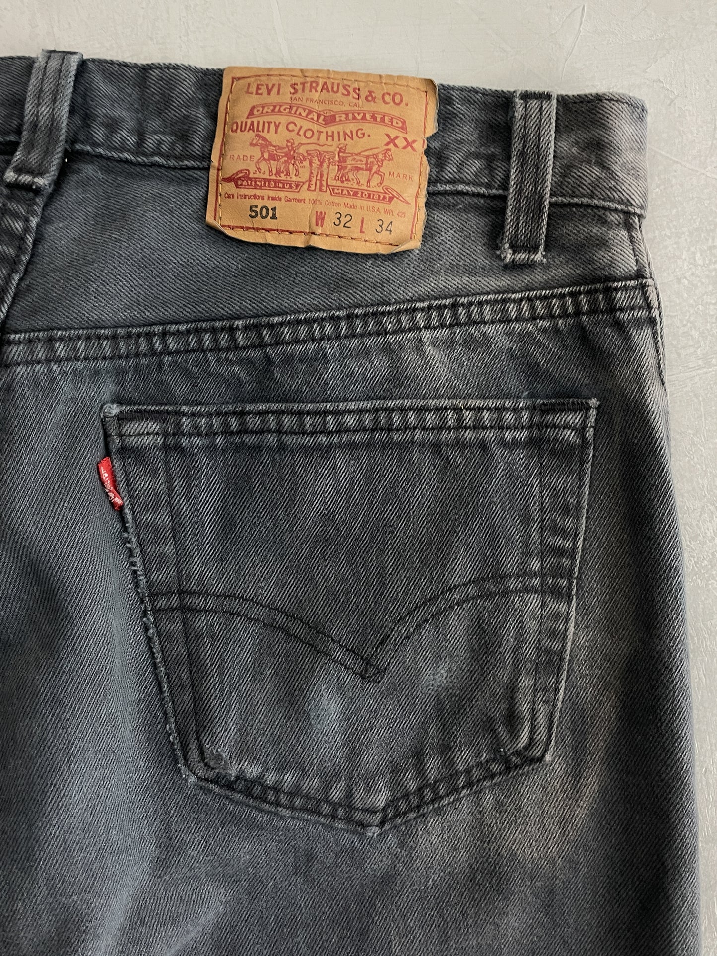 Thrashed Levi's 501's [30"]