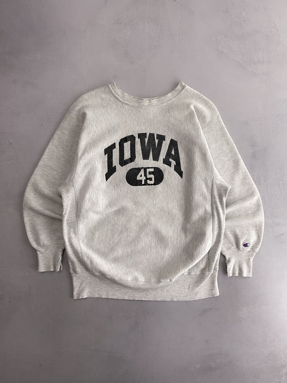 1990's Champion Reverse Weave 'IOWA' Sweatshirt [XL]