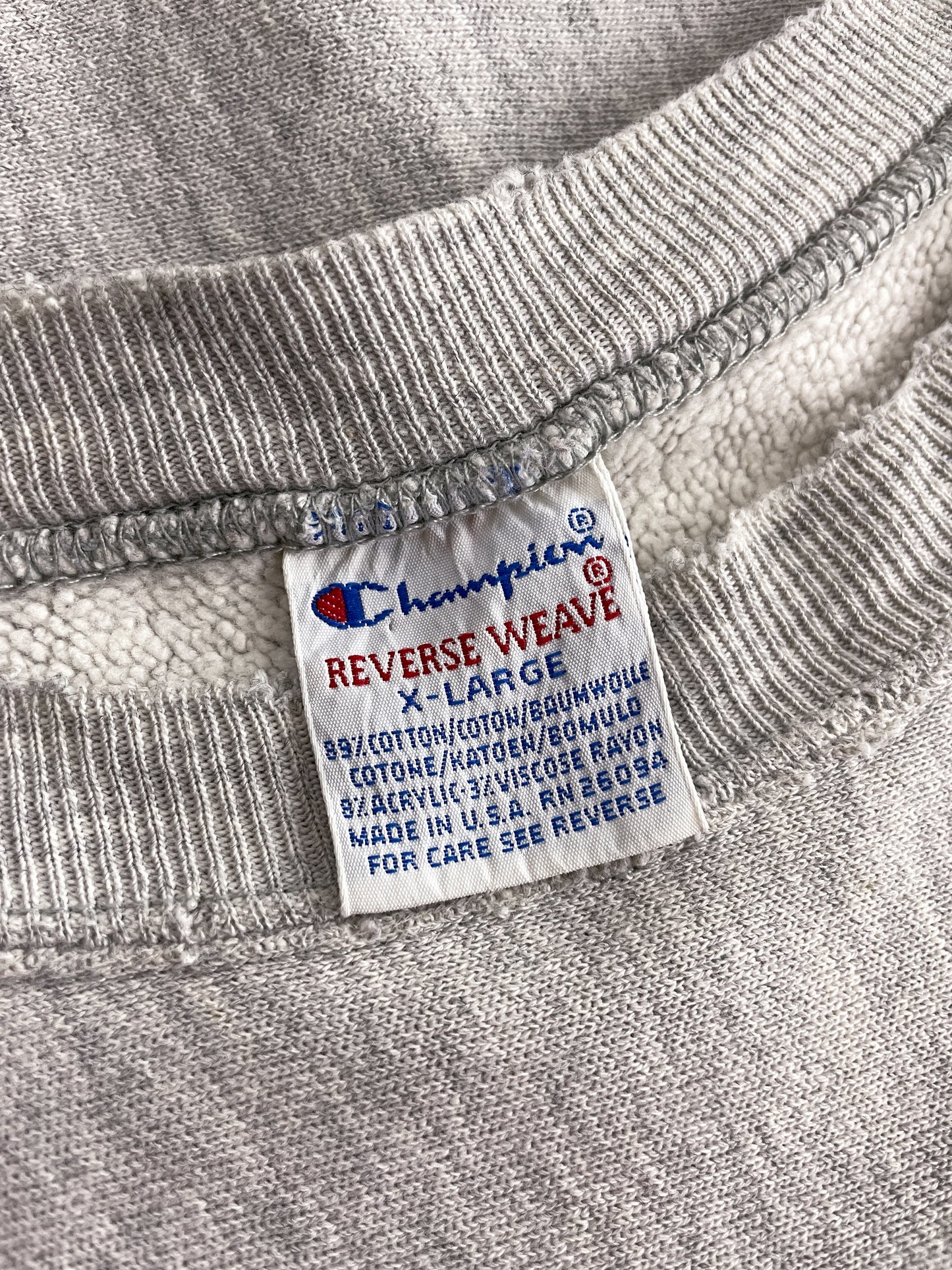 1990's Champion Reverse Weave 'IOWA' Sweatshirt [XL]