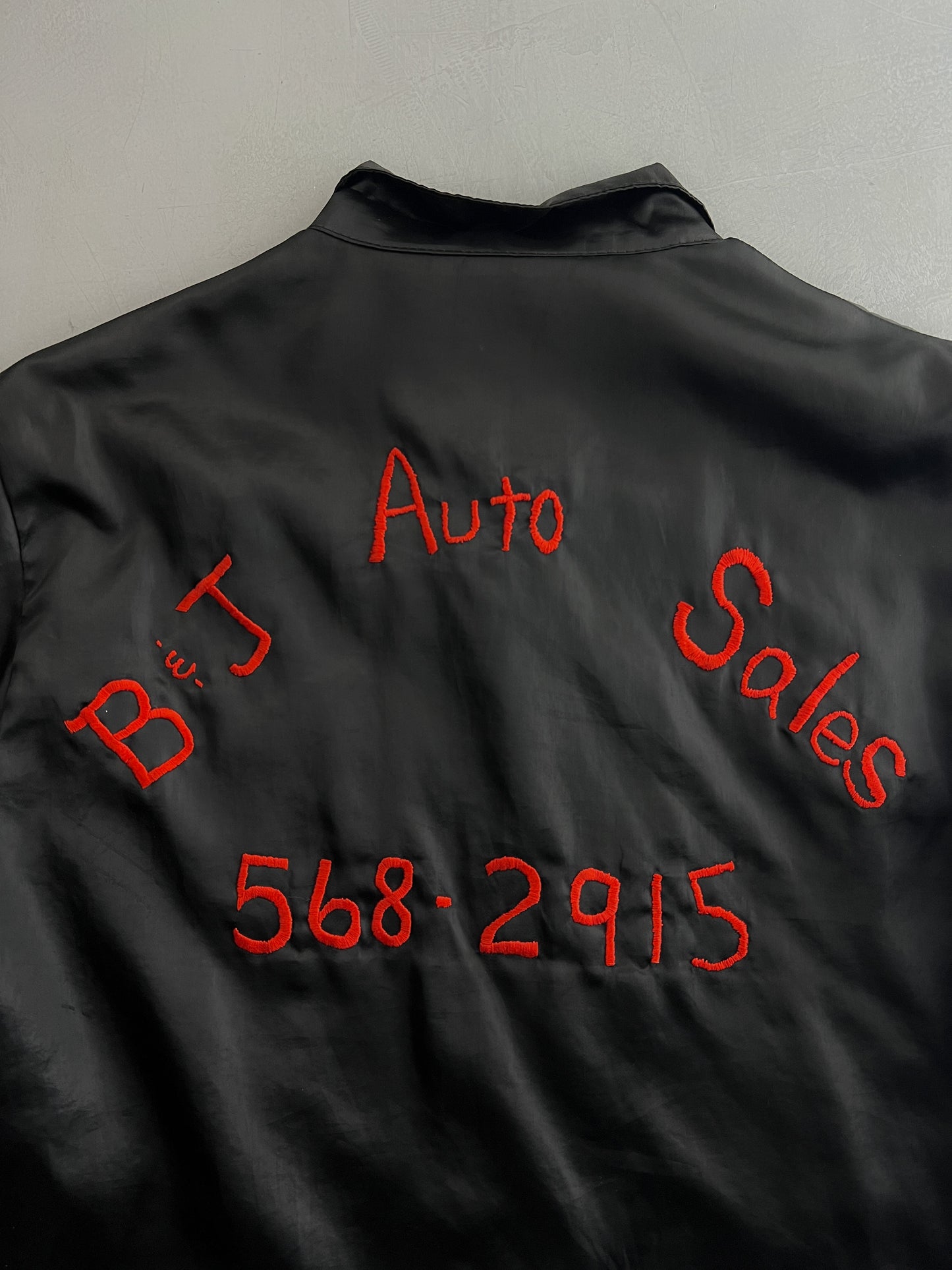 70's Mustang 'B&J Auto Sales' Jacket [L]