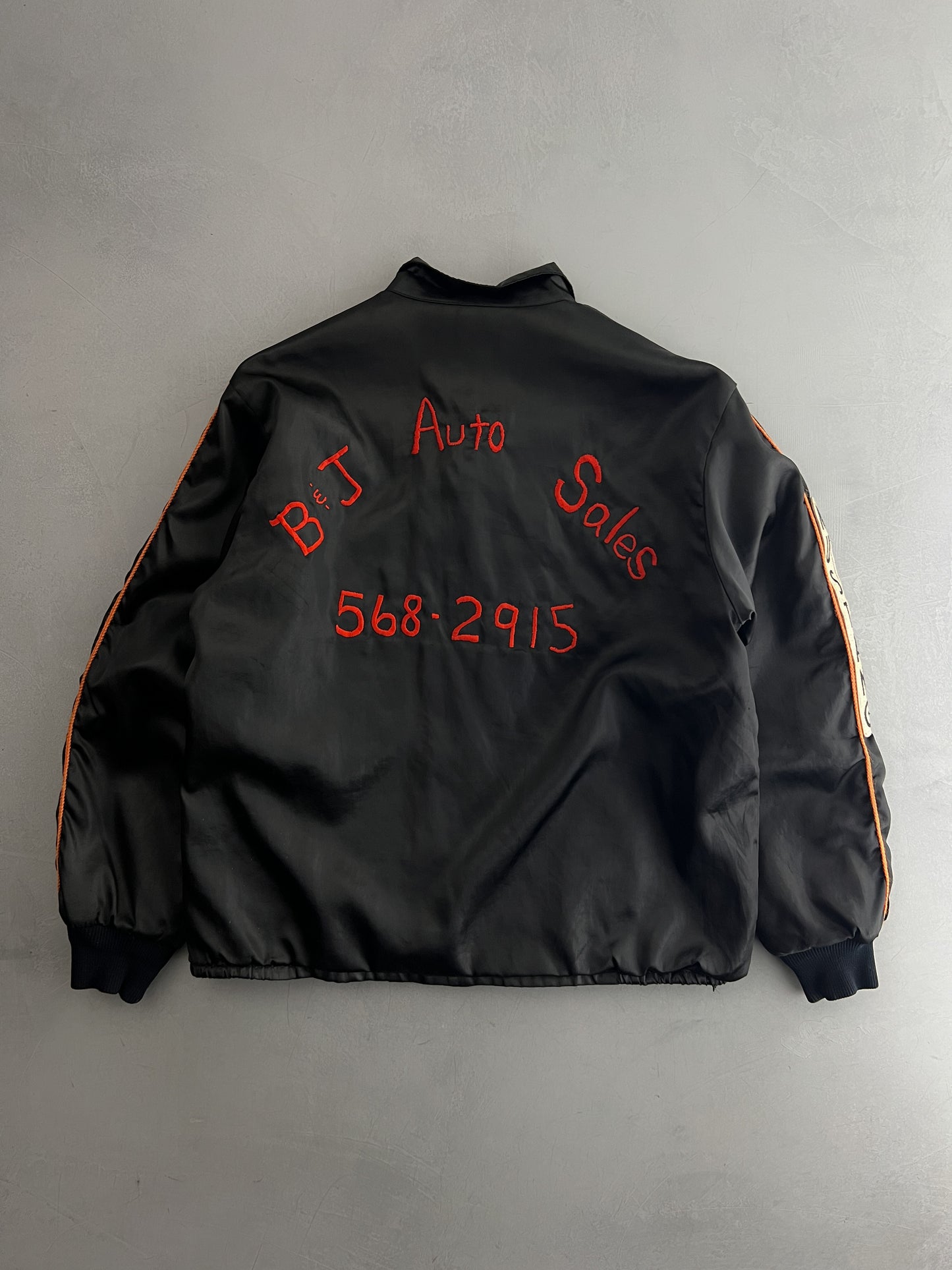 70's Mustang 'B&J Auto Sales' Jacket [L]