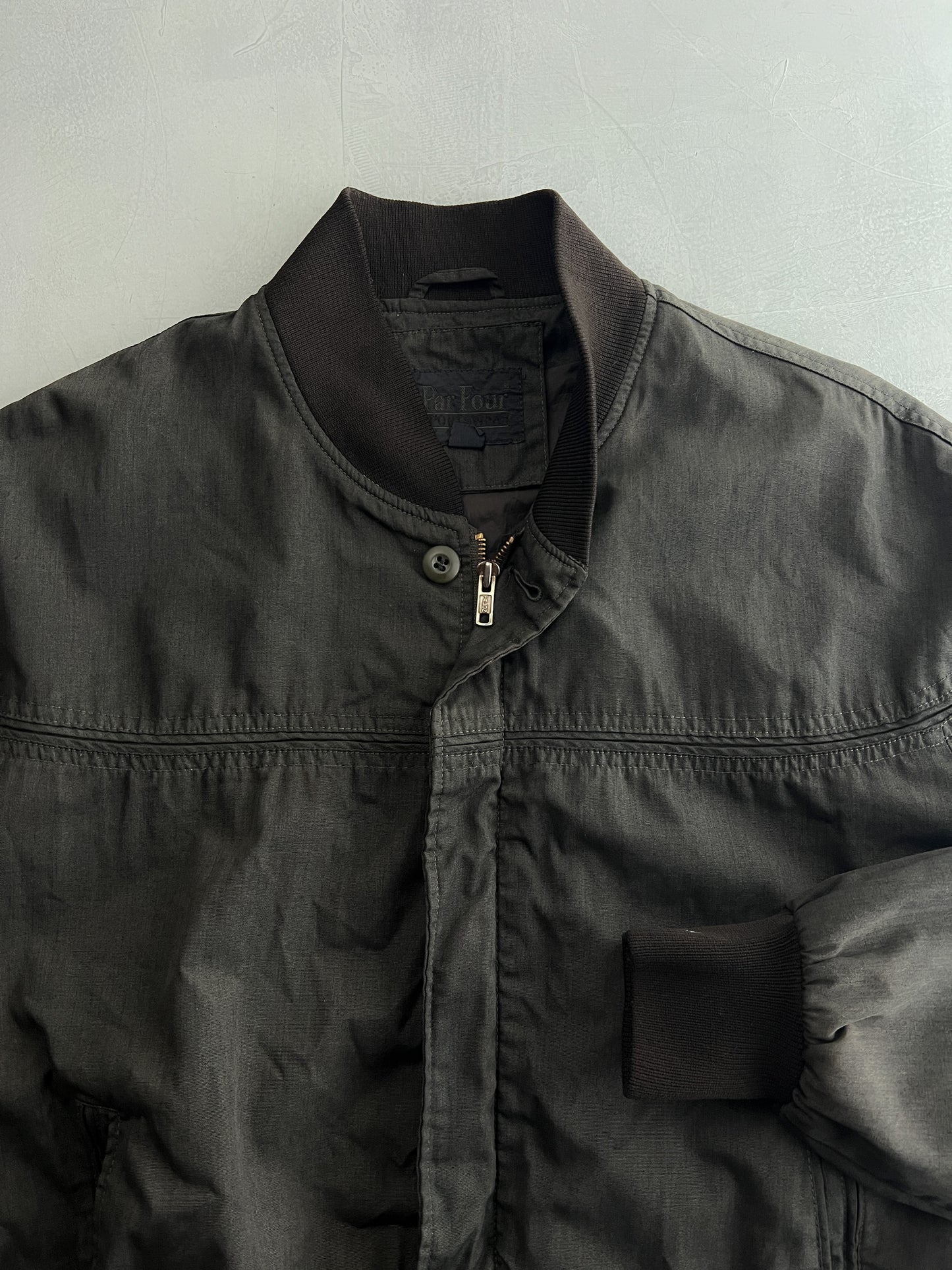 Overdyed Par Four Zip Jacket [L]