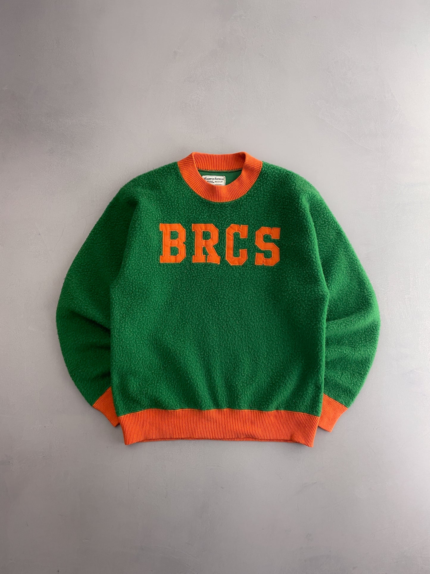 1960's Champion Running Man 'BRCS' Warmup Fleece [M]