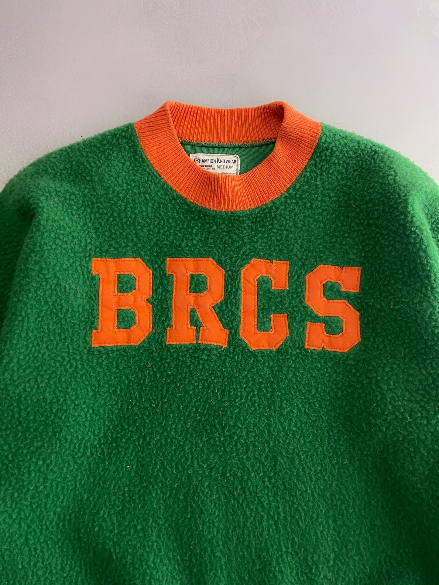 1960's Champion Running Man 'BRCS' Warmup Fleece [M]