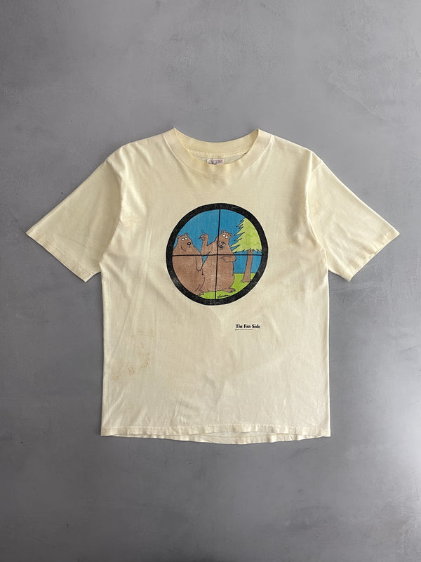 1980's The Far Side "Gun-Sight" Tee [L]