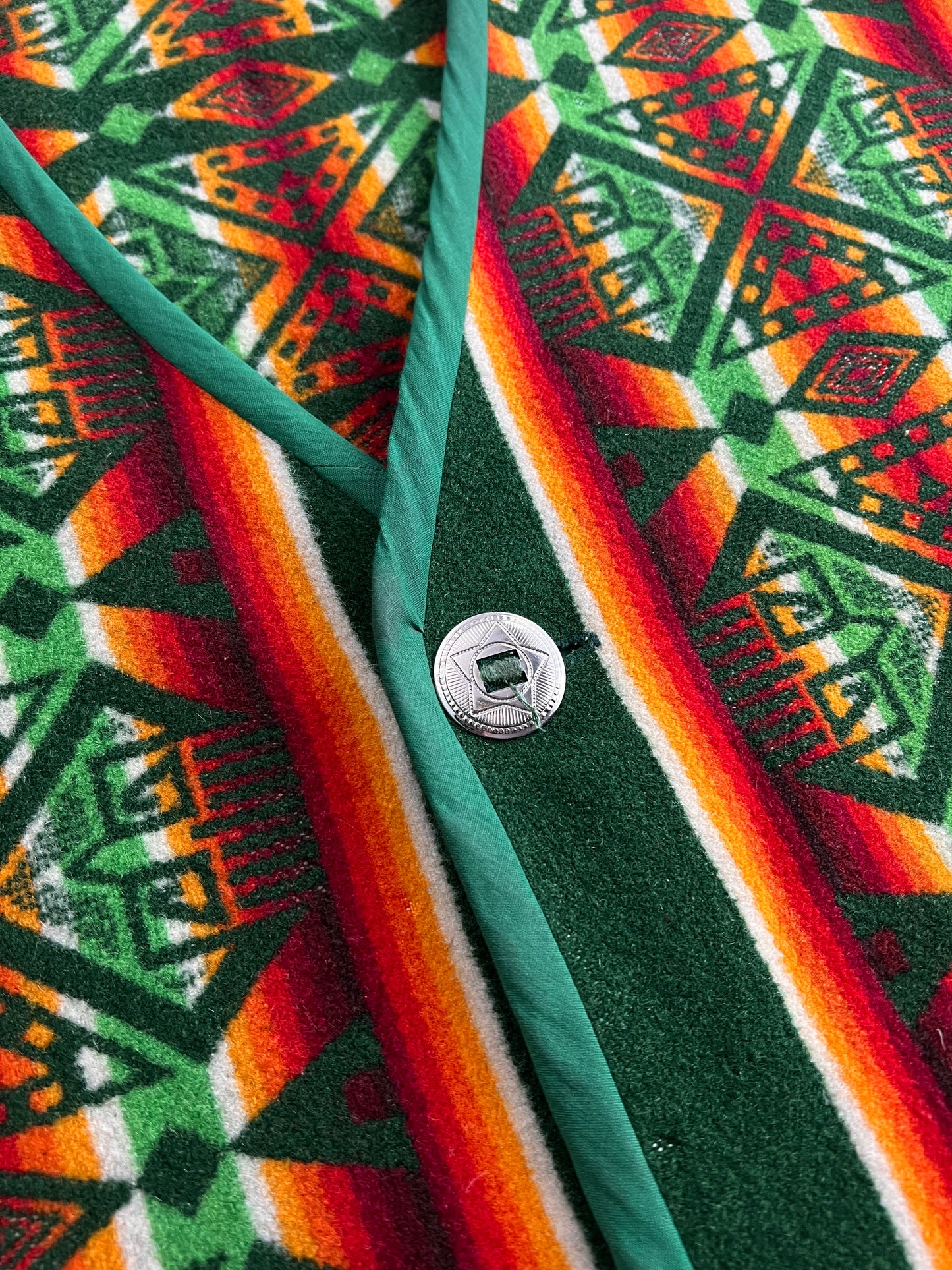 Wool Chimayo Trading Post Vest [XL]
