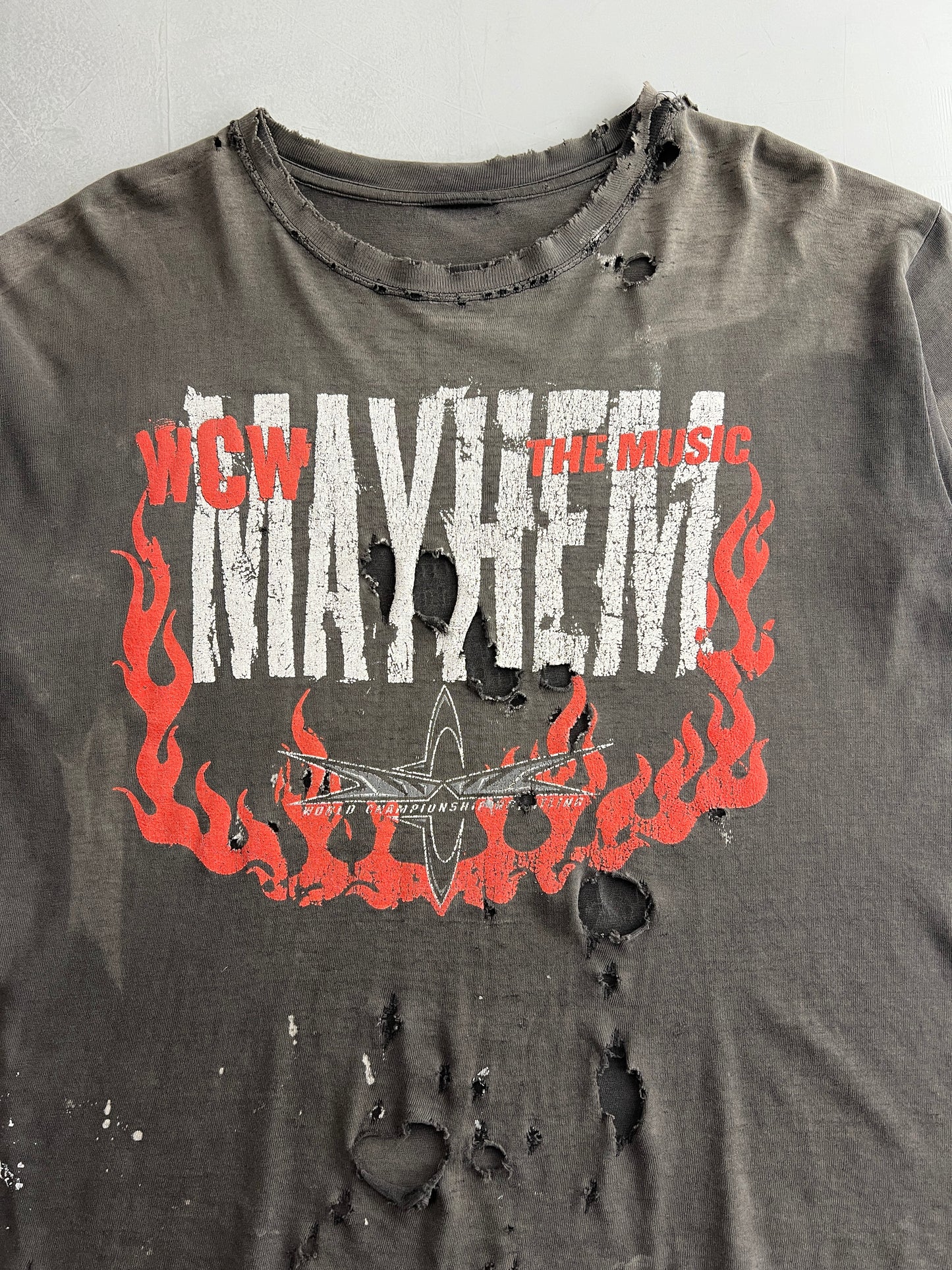 Thrashed WCW MAYHEM Tee [XL]