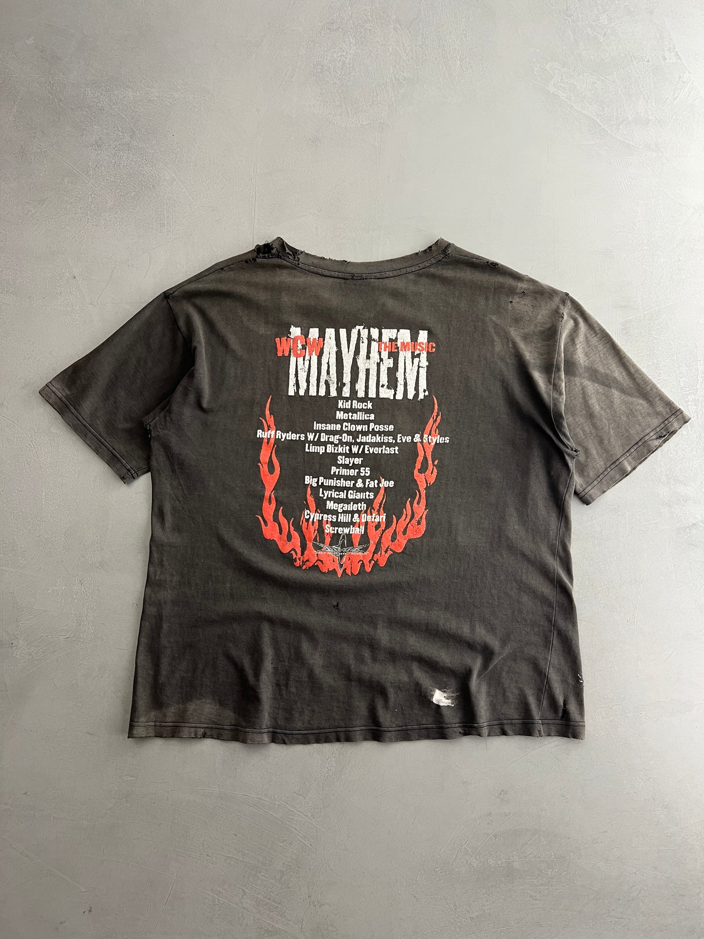 Thrashed WCW MAYHEM Tee [XL]