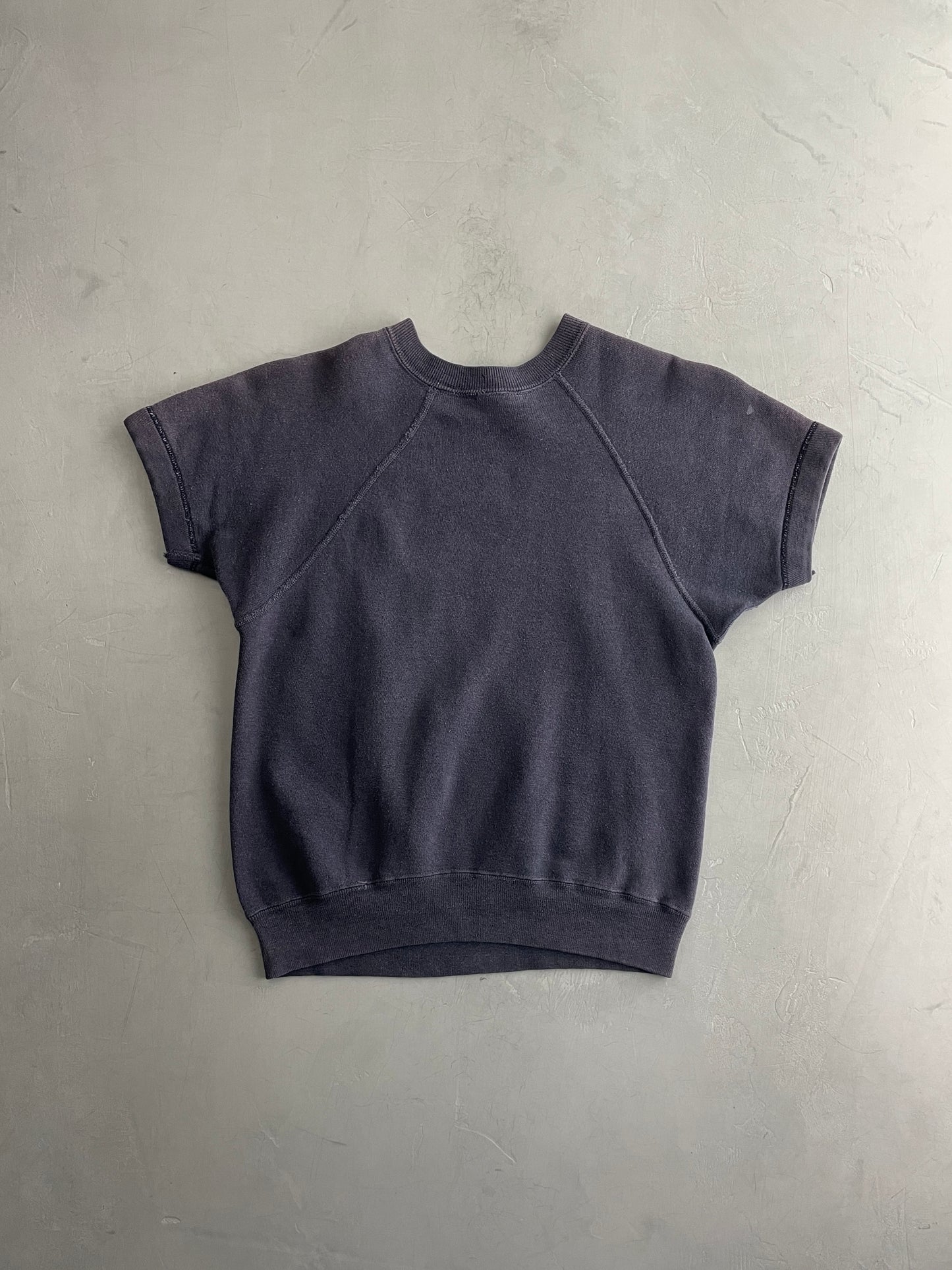 60's Indiana State Uni Short Sleeve Sweatshirt [XS]