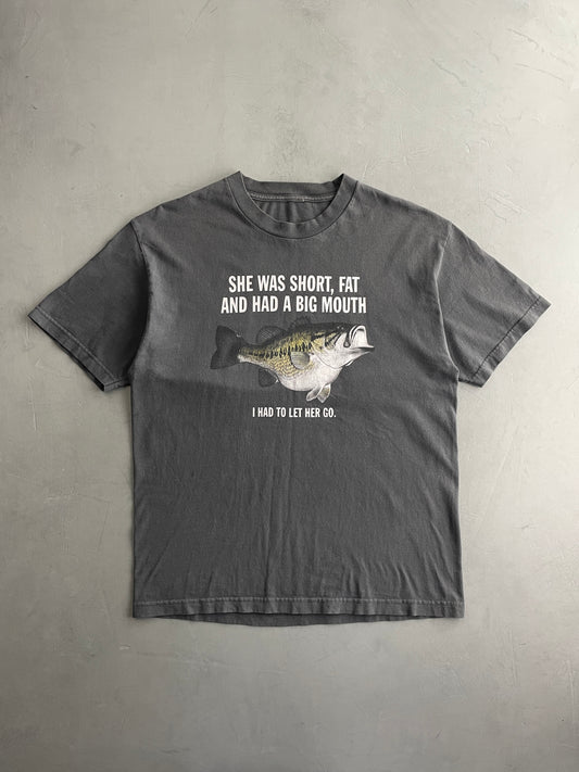 Big Mouth Bass Tee [L]