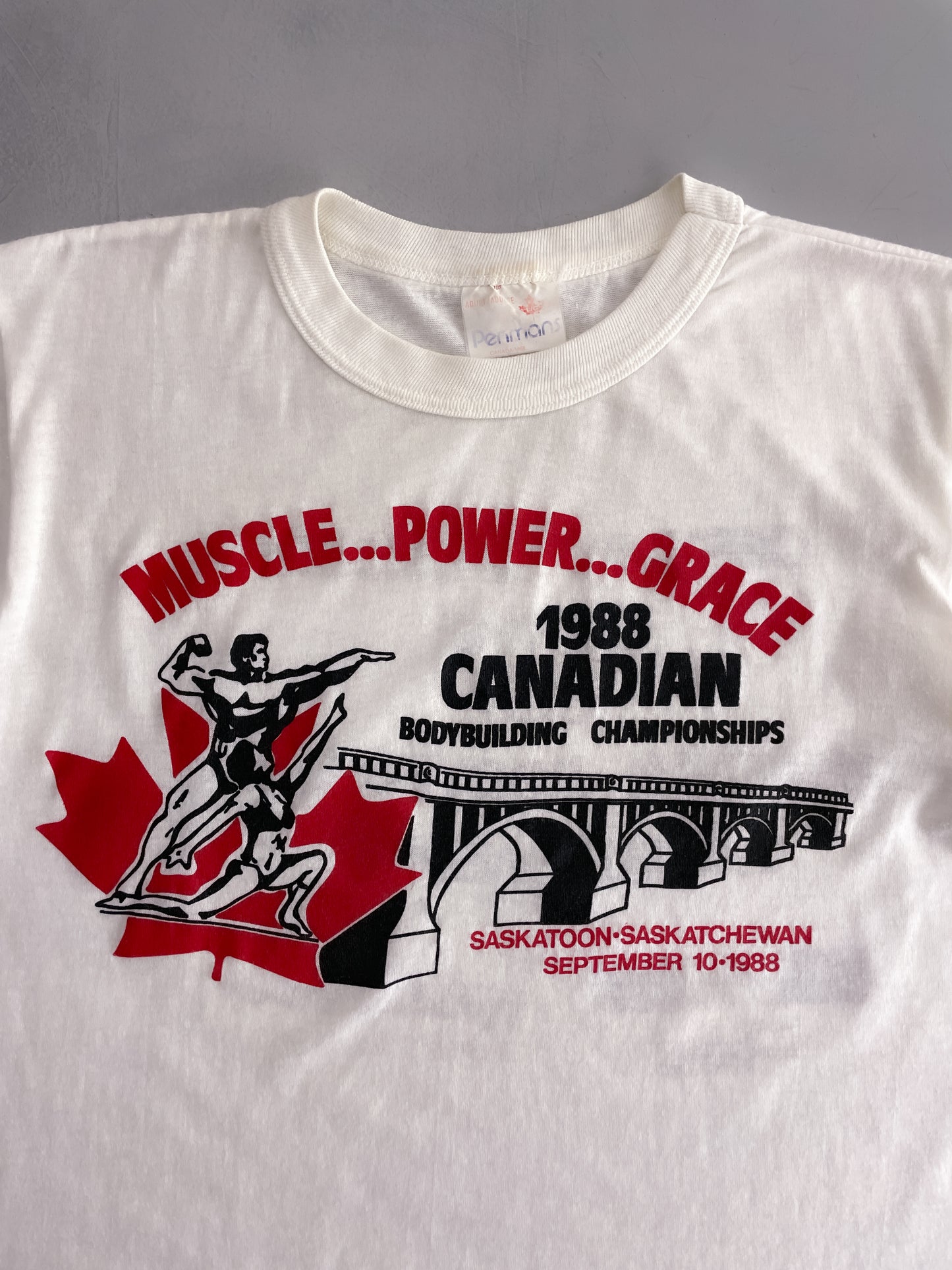 1980's Muscle..Power..Grace Tee [M]