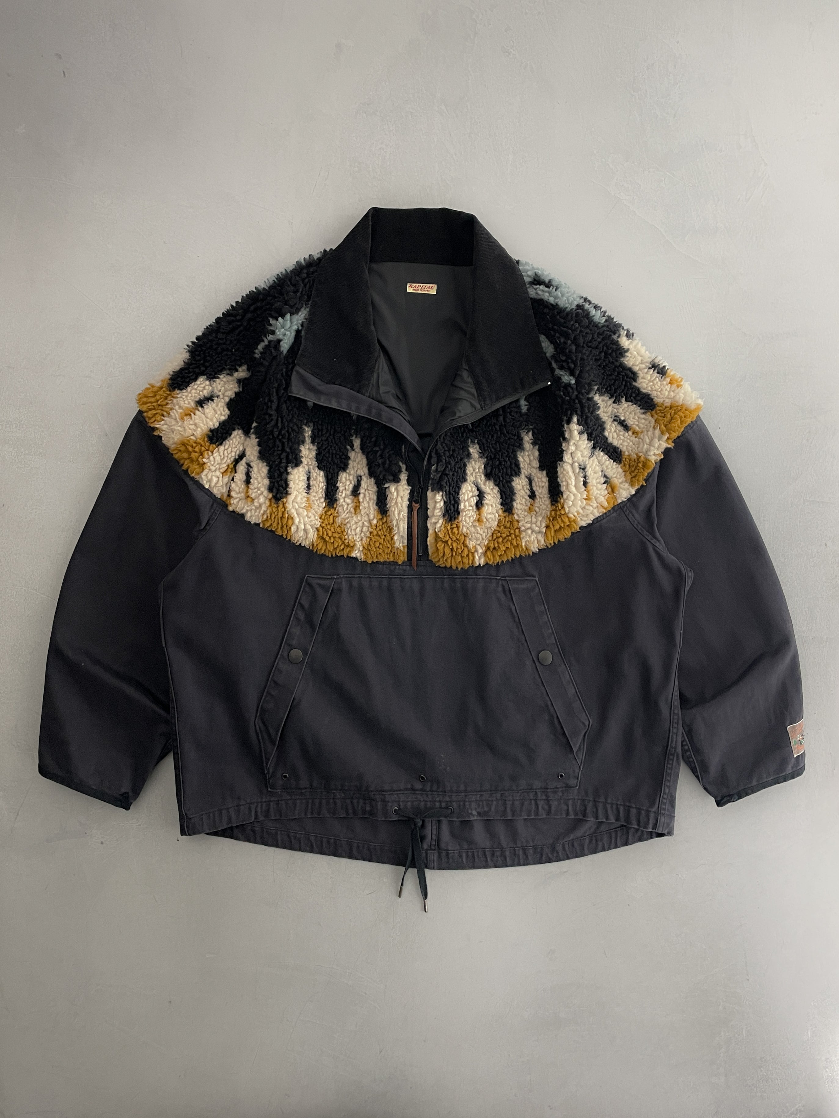 KAPITAL BOA Fleece Nordic Anorak [L/XL] – The Wilde Merchant