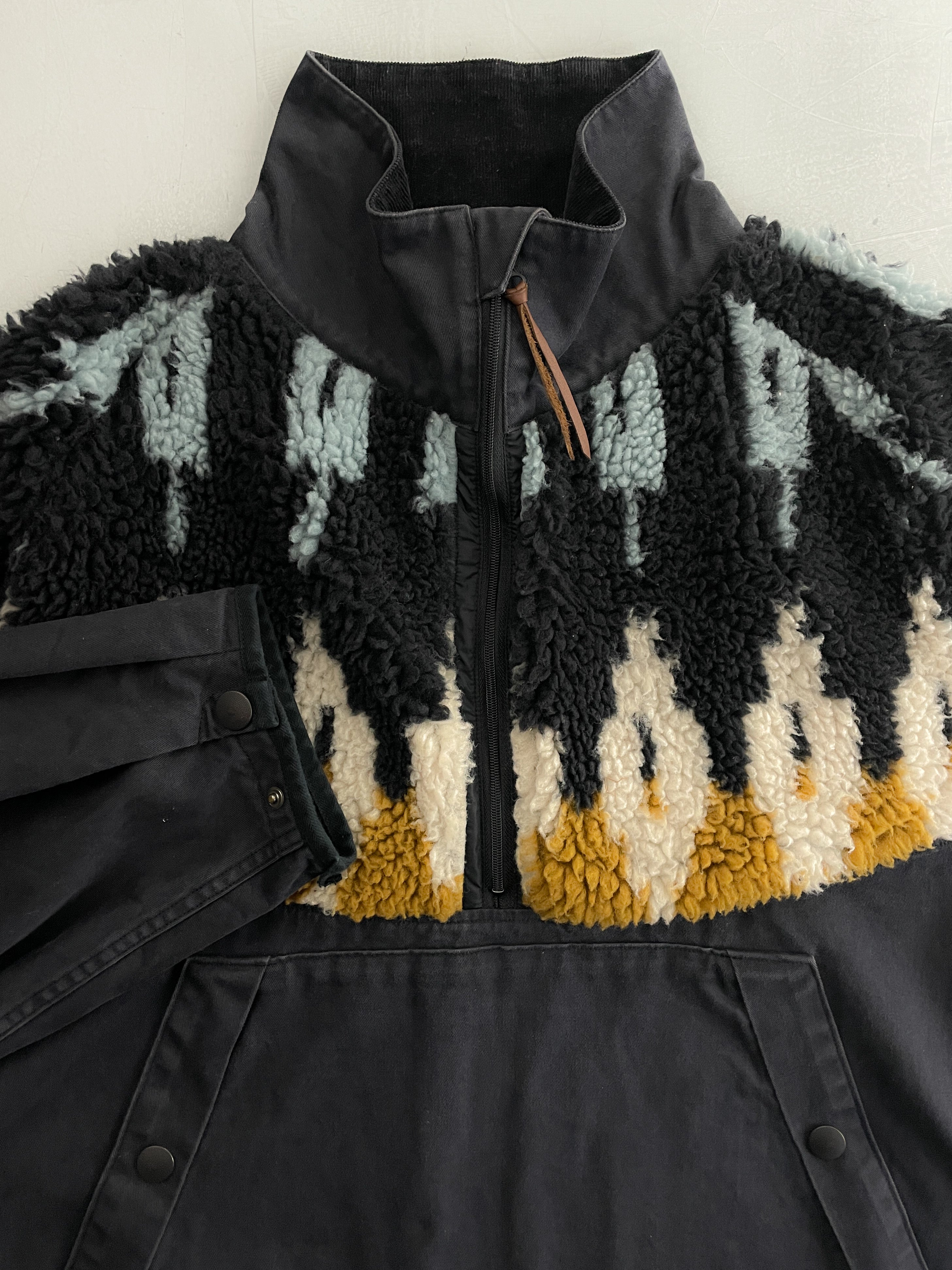 KAPITAL BOA Fleece Nordic Anorak [L/XL] – The Wilde Merchant