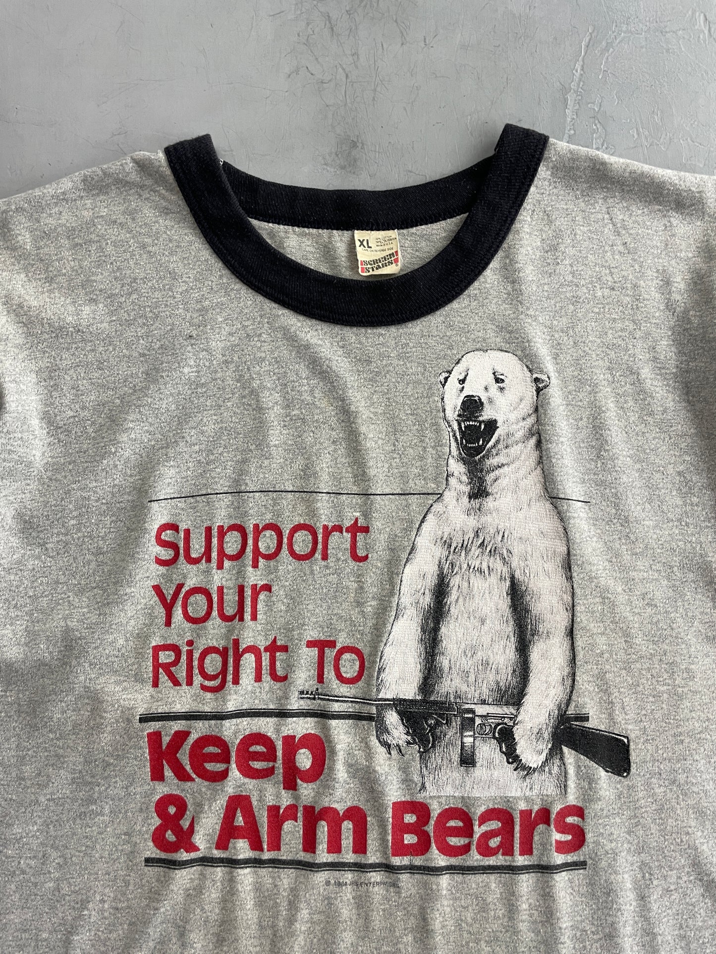 '84 Keep & Arm Bears' Tee [L]