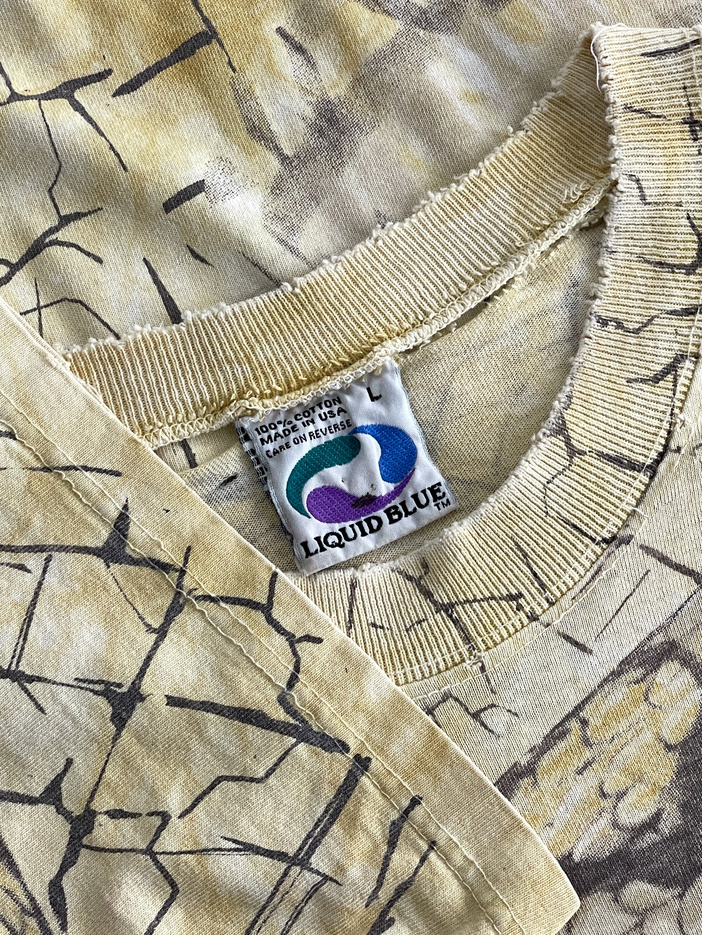 Liquid Blue Rattlesnake Tee [XL]