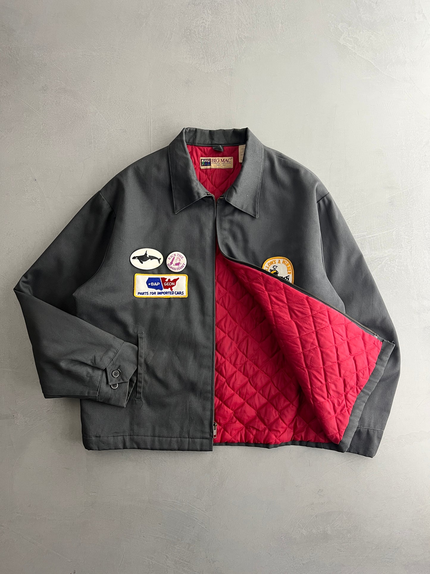 Quilted Big Mac Mechanic Jacket [L]