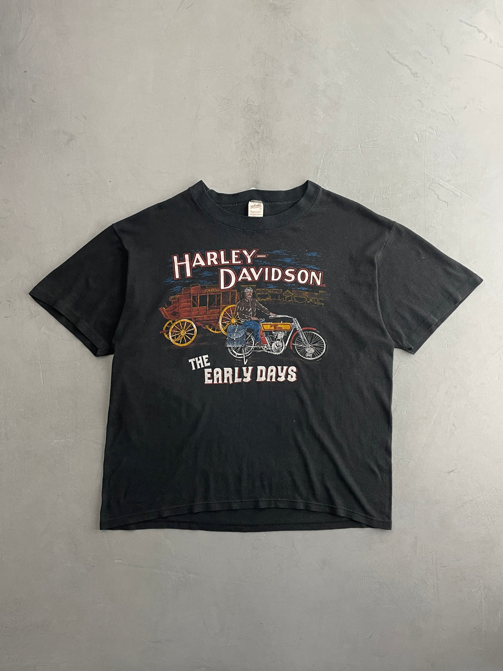 80's Harley Davidson 'The Early Days' Tee [XL]