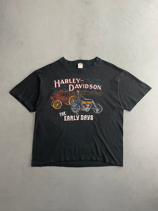 80's Harley Davidson 'The Early Days' Tee [XL]