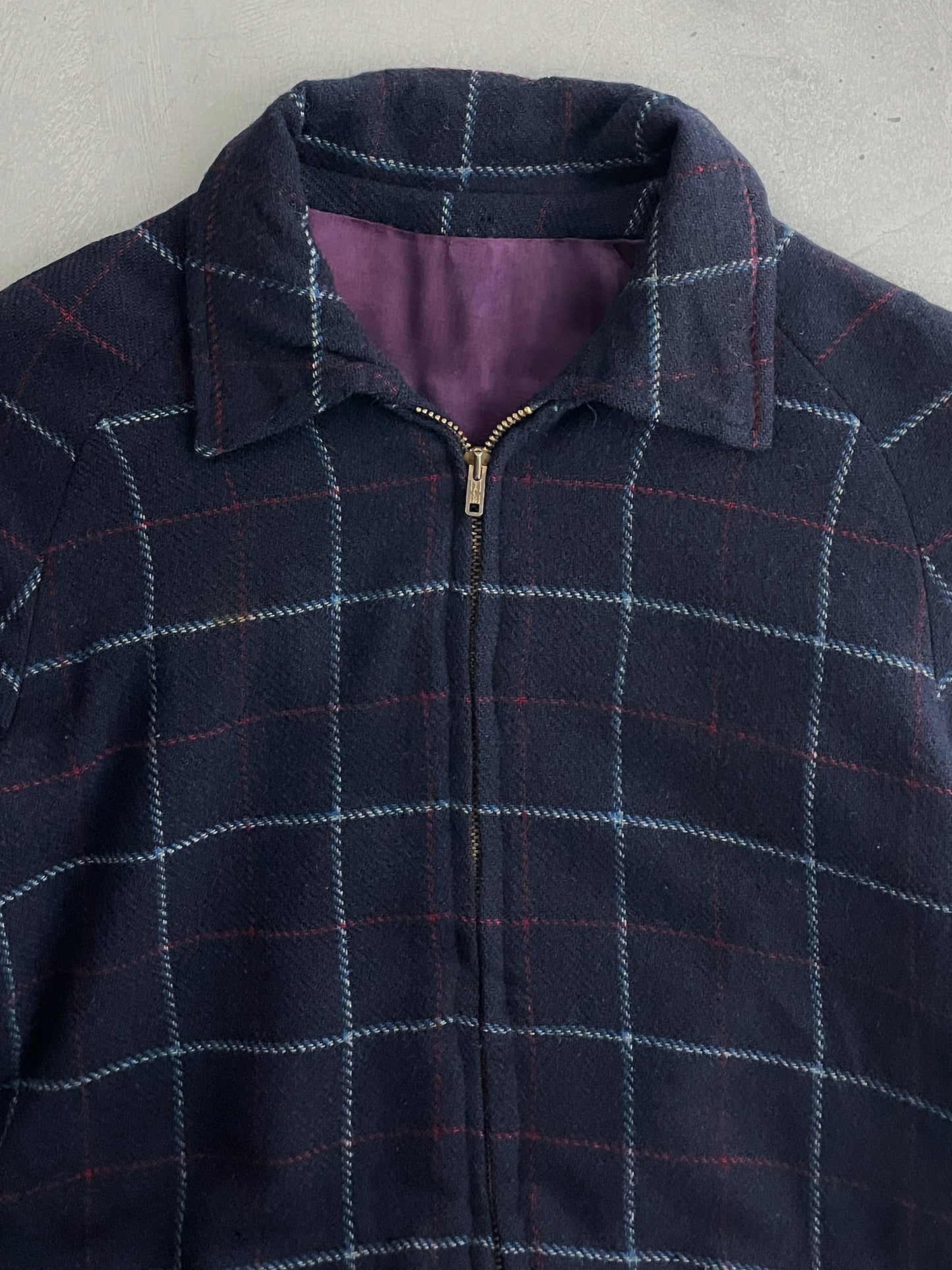 1960's Wool Zip Jacket [XS]